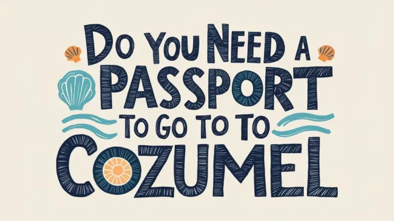 Do You Need a Passport to go to Cozumel