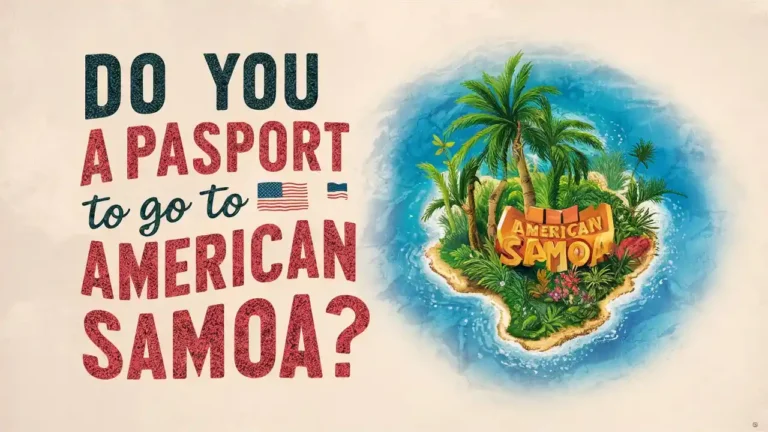 Do You Need a Passport to go to American Samoa